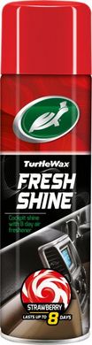 Полироль панели приборов с запахом "Клубника" Turtle Wax Fresh Shine Strawberry 500 мл