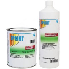 Ґрунт протравлюючий кислотний ICR Sprint F99 Wash Primer 1:1, 1 л + 1 л комплект Червоний, Червоний