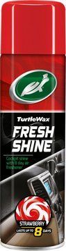 Полироль панели приборов с запахом "Клубника" Turtle Wax Fresh Shine Strawberry 500 мл