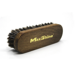 Щітка компактна з кінського ворсу універсальна - MaxShine Horsehair Cleaning Brush коричневий (7022007), Черный