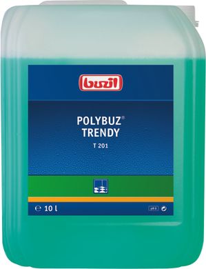 Buzil Polybuz Trendy T201 засіб на основі спирту для очищення ламінату, граніту, керамограніту, плитки 1л