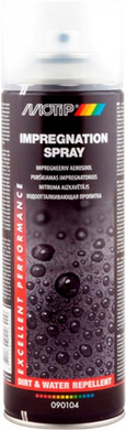 Средство для защиты текстиля и кожи от влаги и грязи Motip Impregnation spray 500 мл