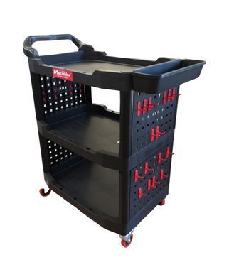 Детейлинг тележка - MaxShine Utility Universal Detailing Cart черно-красный (702302)