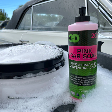 Шампунь для ручной мойки, с нейтральным pH 3D Pink Car Soap PH Balanced 500 мл