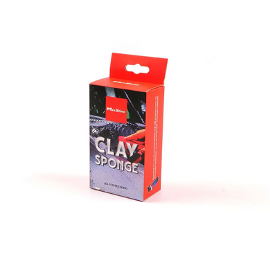 Брусковый твердый автоскраб MaxShine Clay Sponge