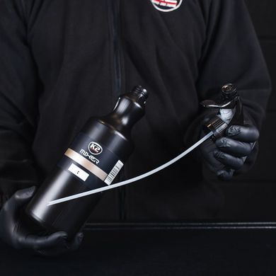 Пляшка з розпилювачем 1 л для автохімії K2 MIXER, Черный