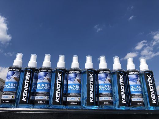 Средство для мытья стекол/средство для окон Kenotek Glass Cleaner Бельгия 200 мл