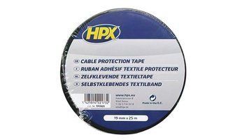 Тканевая лента HPX для крепления и защиты кабелей 19 мм x 25 м