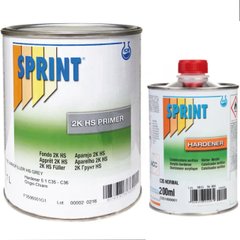 Грунт эпоксидный ICR Sprint F70 Epos 2K Epoxy Primer 2:1, 1 л + 500 мл комплект Cерый