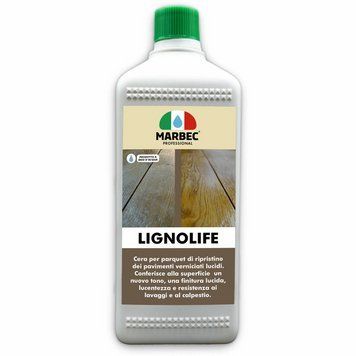 Паркетний віск для глянцевої підлоги Marbec Lignolife 1 л