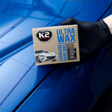 Паста для полірування з воском, з губкою K2 ULTRA WAX 250 мл (K073)