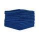 Набір рушників мікрофібрових All Purpose Terry The Rag Company 40*40см Королівський синій 12 шт, Синій