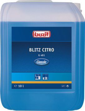 Універсальний миючий засіб Buzil G481 Blitz-Citro 10 л для щоденного догляду за поверхнями