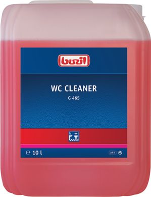 Миючий засіб Buzil G465 WC Cleaner 10л, гелеподібний, для унітазів та пісуарів на основі соляної кислоти