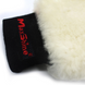 Рукавица премиум с ламы для мойки авто - MaxShine Lambswool Wash Mitt Premium бежевый (8011003)