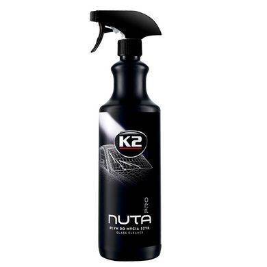 Очисник скла K2 Nuta Pro 1 л та антидощ в комплекті з аплікатором і мікрофіброю професійний Vizio Pro 150 мл