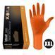 Перчатки нитриловые Mercator Medical ideall GRIP+ Оранжевые 25пар\50шт. размер XXL