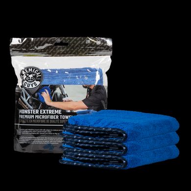 Полотенце Monster Extreme Thickness Towel, Blue 40 x 40 см