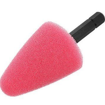 Полировальный конус Zvizzer Detailing Pad Cone, &Oslash; 40 x 30 мм, красный жесткий