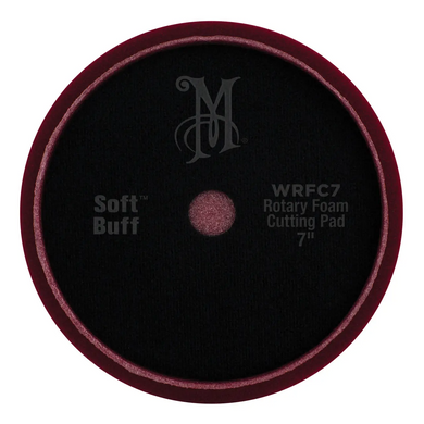 Полировальный круг жесткий - Meguiar's Rotary Foam Cutting Pad 7'' 178 мм. бордовый (WRFC7)