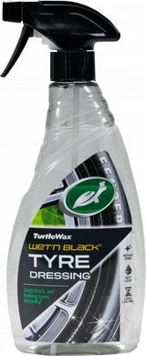 Полироль-гель чернение шин и пластика Turtle Wax Wet-N-Black 500 мл