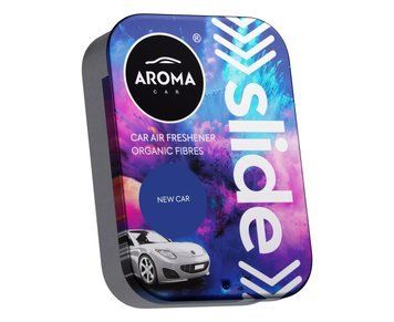 Ароматизатор автомобильный Aroma Car Organic SLIDE - New Car (116941)
