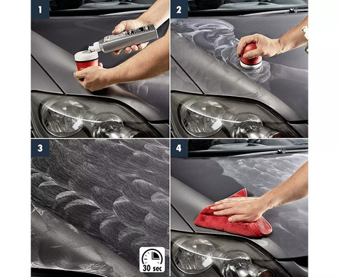 Кольорова поліроль з воском сірий 250 мл SONAX Polish&Wax Color NanoPro (296341)
