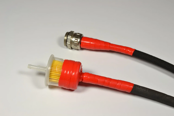 HPX Stretch&Fuse - 25мм х 3м, черная силиконовая вулканизирующая лента для ремонта труб и электроизоляции