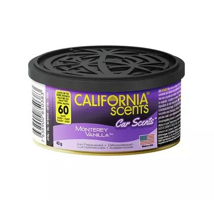 California Scents аромат для автомобіля Monterey Vanila 42 г