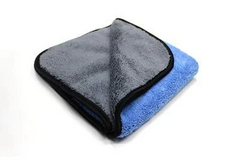 Микрофибровое полотенце - MaxShine Microfiber Towel 40x60 см. 600 gsm серо-голубой (1114060GB)