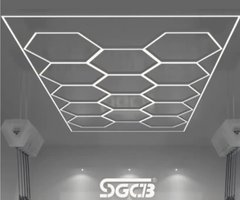 Світлодіодний світильник для інтер'єрного освітлення SGCB Hexagonal Grid Light