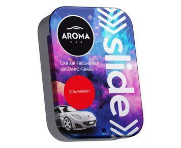 Ароматизатор автомобильный Aroma Car Organic SLIDE - Strawberry (116910)
