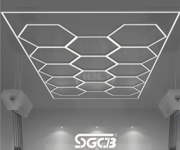 Светодиодный светильник для интерьерного освещения SGCB Hexagonal Grid Light