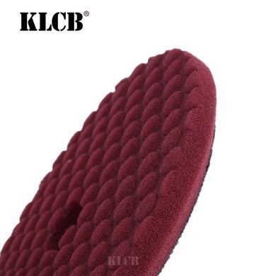 KLCB KA-P015 Полировочный круг полутвердый бордовый RO Polishing pad