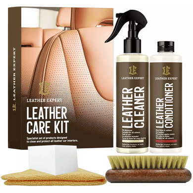 Набір для догляду за шкірою авто - Leather Expert Leather Care Kit