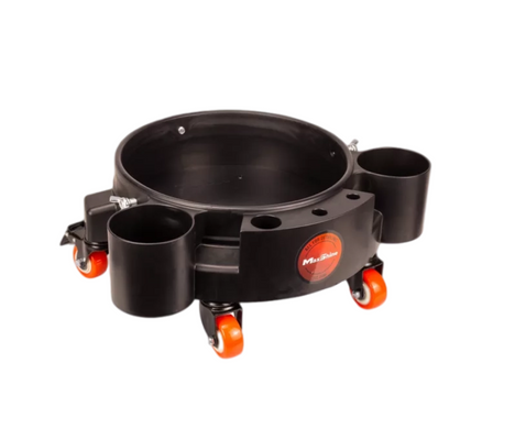 Тележка для ведра на колёсах с органайзером MaxShine Rolling Bucket Dolly