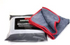 Рушник микрофибровое - MaxShine Microfiber Towel 40x60 див. 600 gsm сіро-червоний (1014060G)