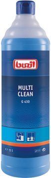 G430 Multi Clean, лужний очисний засіб із вмістом спирту, Buzil