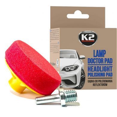 Набір для відновлення фар K2 Lamp Doctor з насадкою на дриль