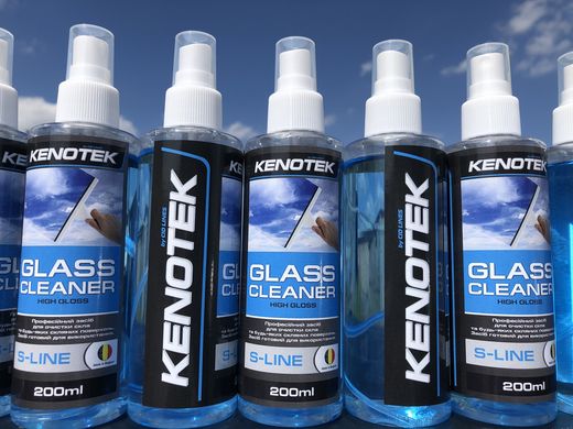 Средство для мытья стекол Kenotek Glass Cleaner Бельгия 1л