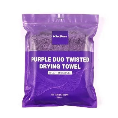 Рушник з крученої мікрофібри - MaxShine Duo Twisted Loop Drying Towel 50x60 див. 1200 gsm (1195060P)