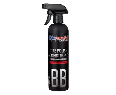 Полироль-кондиционер шин 500 мл Ekokemika Black Line TIRE POLISH&CONDITIONER