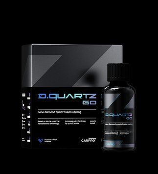 Долговечное кварцевое покрытие для авто - CarPro DQuartz Go 50 мл.