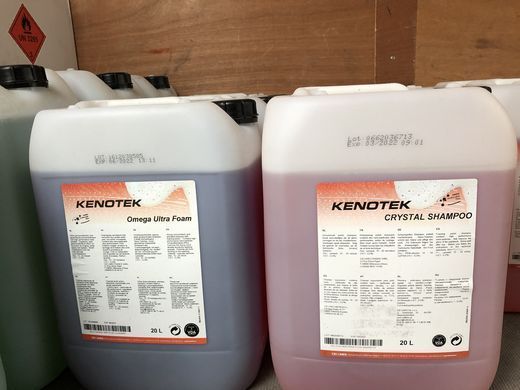 Нано шампунь для бесконтактной мойки Kenotek Crystal Shampoo (Бельгия) 1л
