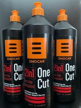 Паста для полировки Ewocar 2in1 One Cut 1л
