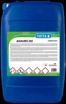 Средство для пищевой промышленности Nerta Alkalinet 200 для удаления белков, растительных масел и жиров, 25 л.
