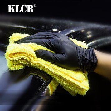 KLCB Towel yellow Высококачественная микрофибра для авто желтая 40*60см