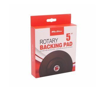 Подошва для роторных полировальных машин MaxShine Backing Plate Black &Oslash;125 mm