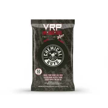 Салфетки VRP Protectant Car Wipes For Vinyl, Rubber, And Plastic (50 шт)