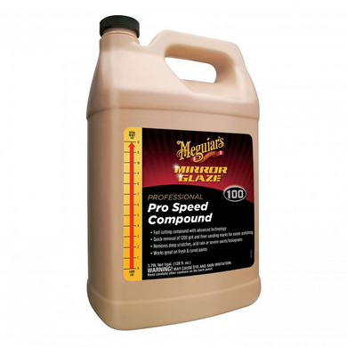 Полировальная паста универсальная Meguiar's M10001 Pro Speed Compound, 3.78 л